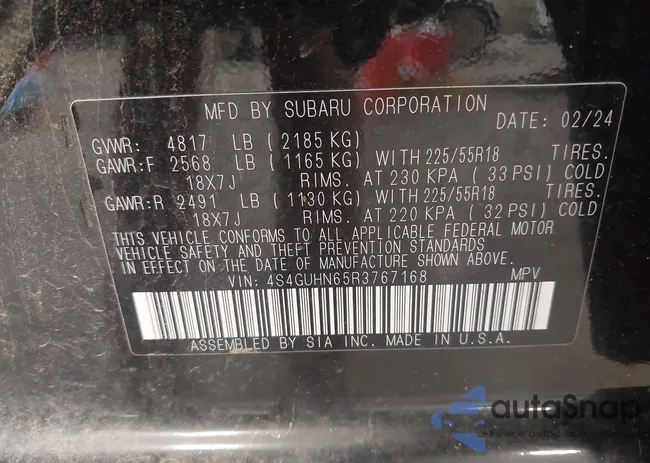 4S4GUHN65R3767168: 42684704