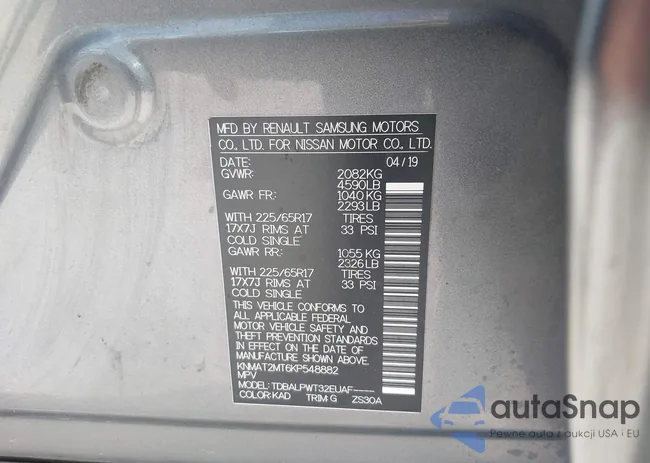 KNMAT2MT6KP548882: 42684158