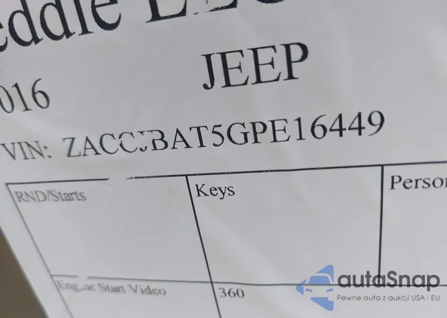 ZACCJBAT5GPE16449: 42685648