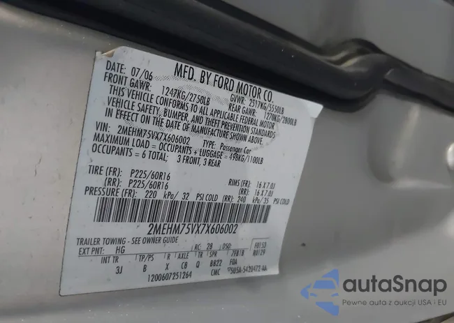 2MEHM75VX7X606002: 42685660