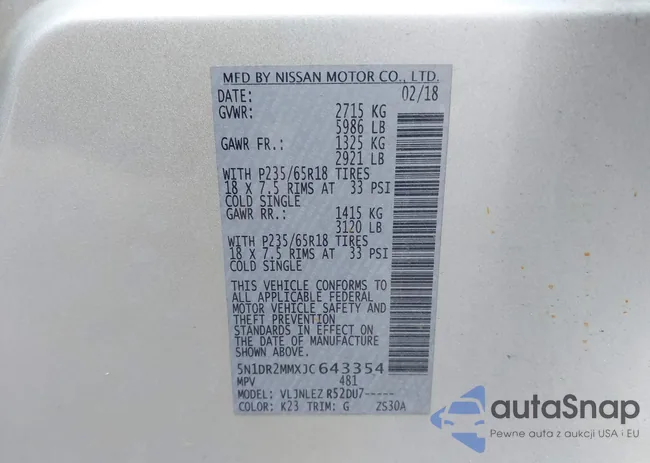 5N1DR2MMXJC643354: 42685708