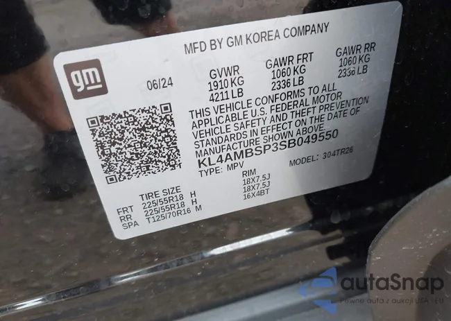 KL4AMBSP3SB049550: 42684971