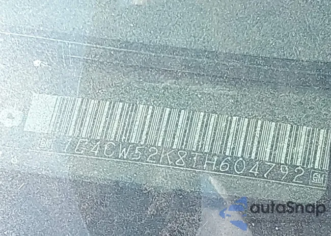 1G4CW52K8TH604792: 42685100