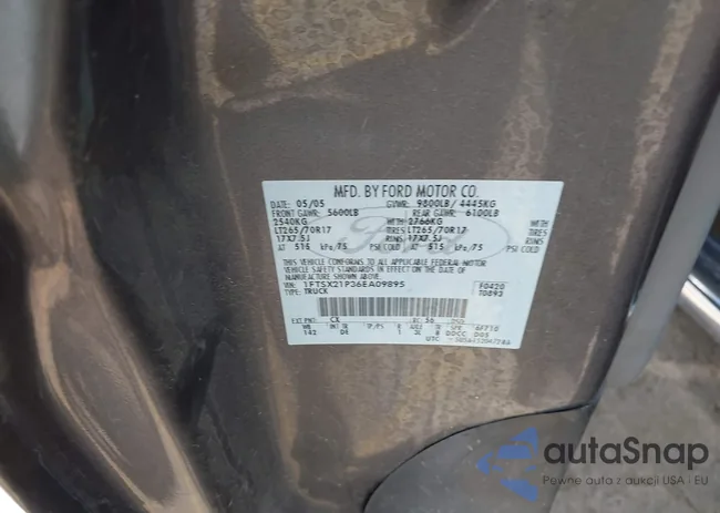 1FTSX21P36EA09895: 42686302