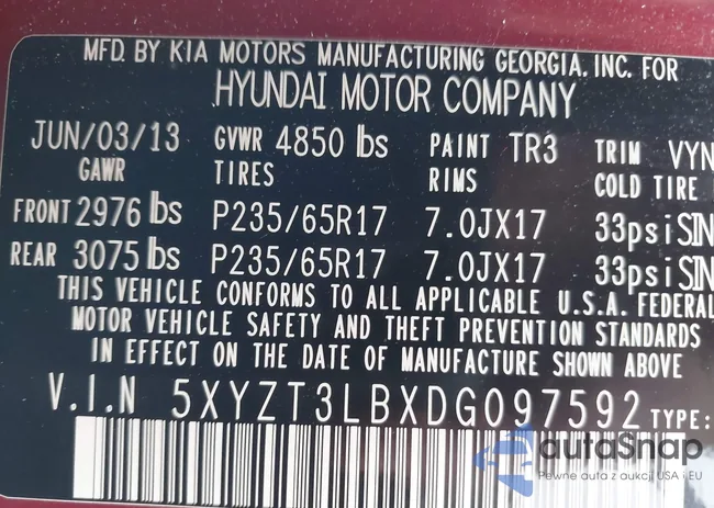 5XYZT3LBXDG097592: 42686693