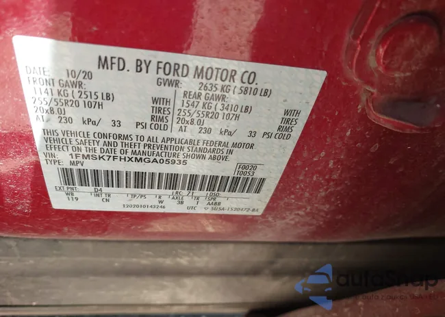 1FMSK7FHXMGA05935: 42686860