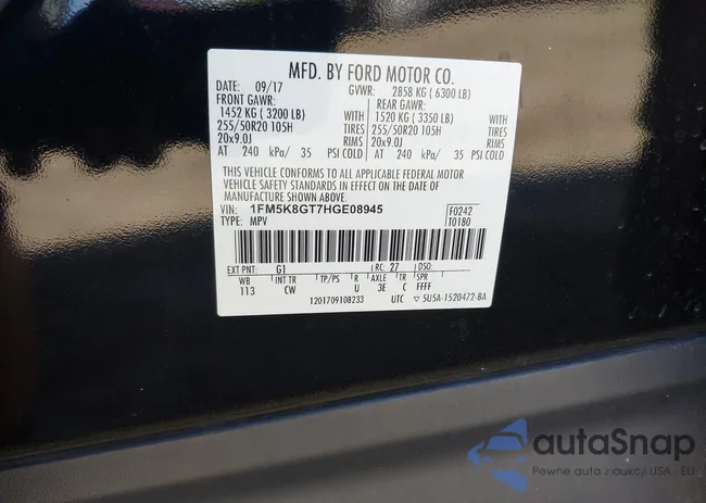 1FM5K8GT7HGE08945: 42686871