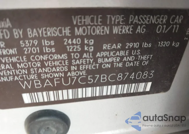 WBAFU7C57BC874083: 42685963