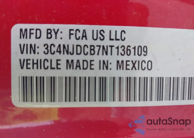 3C4NJDCB7NT136109: 42686200