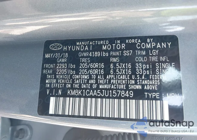 KM8K1CAA5JU157849: 42687440