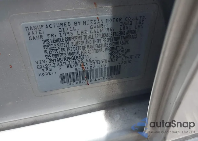 3N1AB7AP5GL640711: 42687673