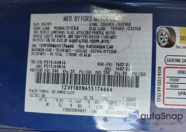 1ZVFT80N655176666: 42686893