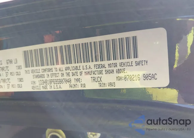 1D3HB18P69S807040: 42686912