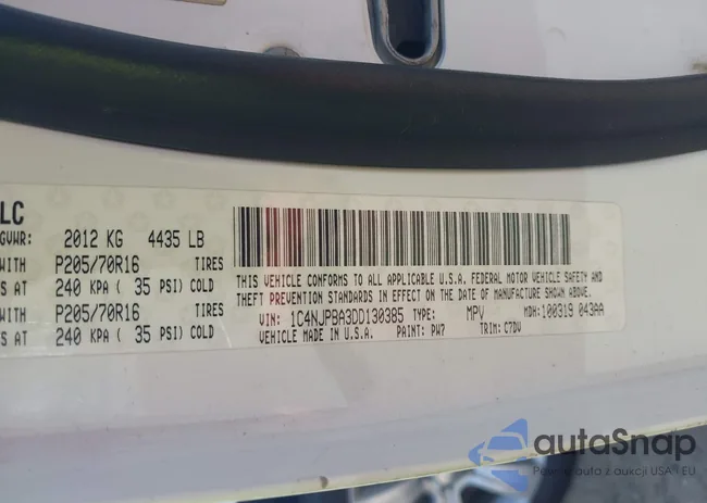 1C4NJPBA3DD130385: 42688293