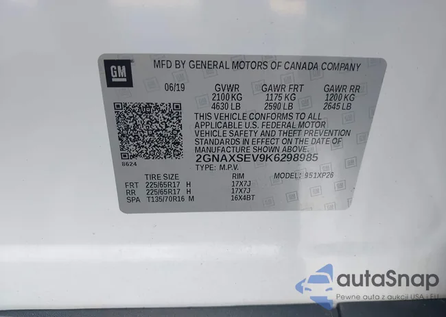 2GNAXSEV9K6298985: 42688767