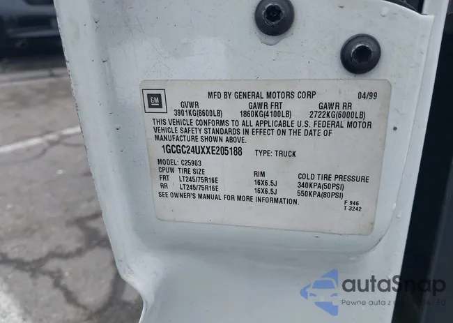 1GCGC24UXXE205188: 42688851