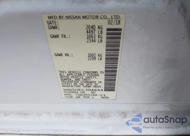 1N4AZ1CP8JC304644: 42688089