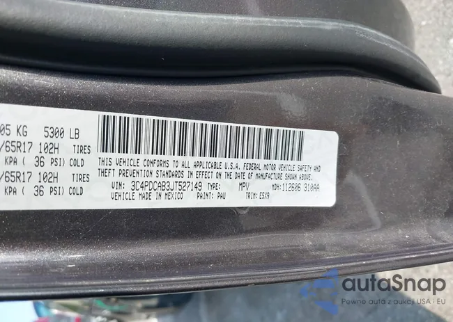 3C4PDCAB3JT527149: 42688100