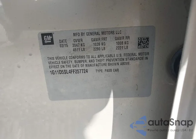 1G11D5SL4FF257724: 42688202