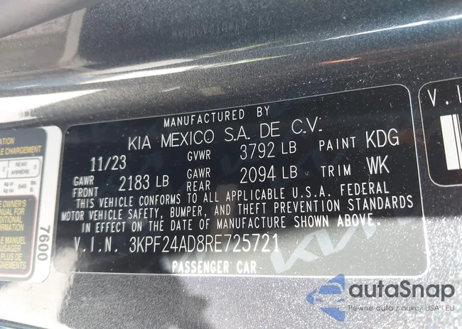 3KPF24AD8RE725721: 42689302