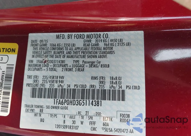 1FA6P0HD3G5114381: 42689007