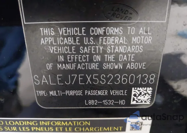 SALEJ7EX5S2360138: 42689233