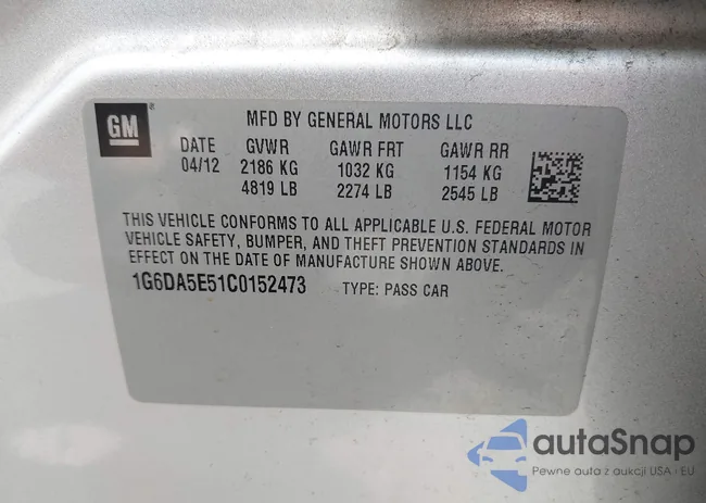 1G6DA5E51C0152473: 42690374