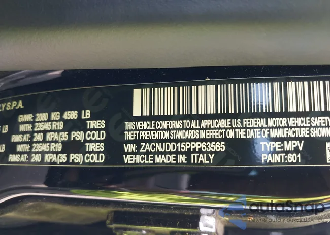 ZACNJDD15PPP63565: 42690526