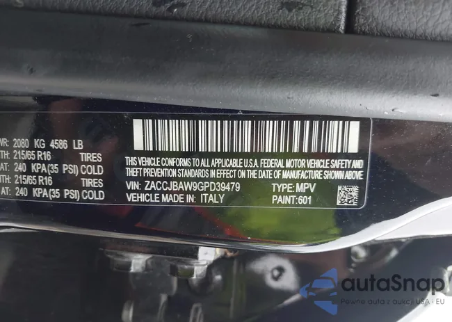 ZACCJBAW9GPD39479: 42690757