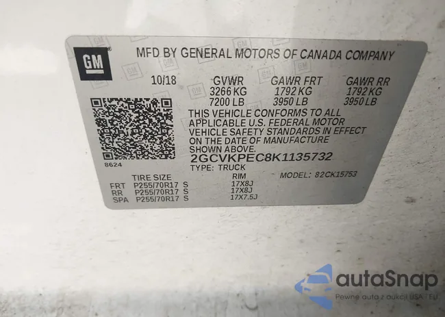 2GCVKPEC8K1135732: 42691418