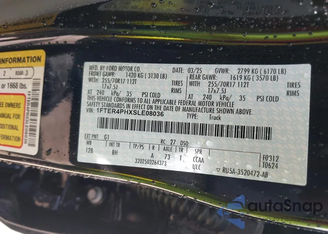 1FTER4PHXSLE08036: 42691478