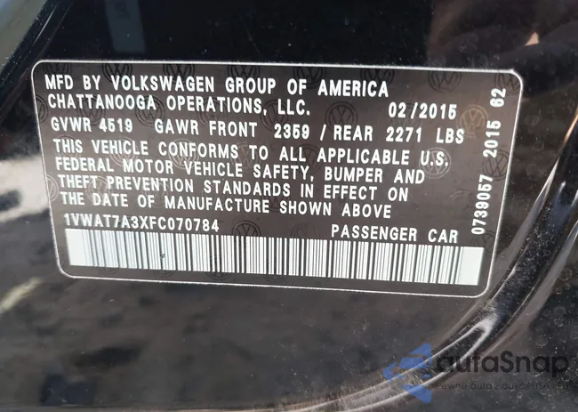 1VWAT7A3XFC070784: 42691157