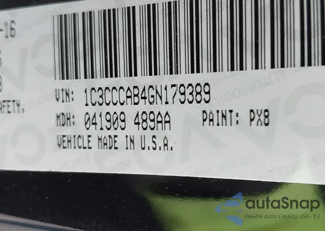 1C3CCCAB4GN179389: 42691917