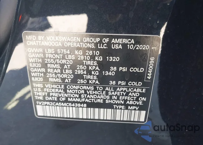 1V2PR2CA5MC543948: 42691973