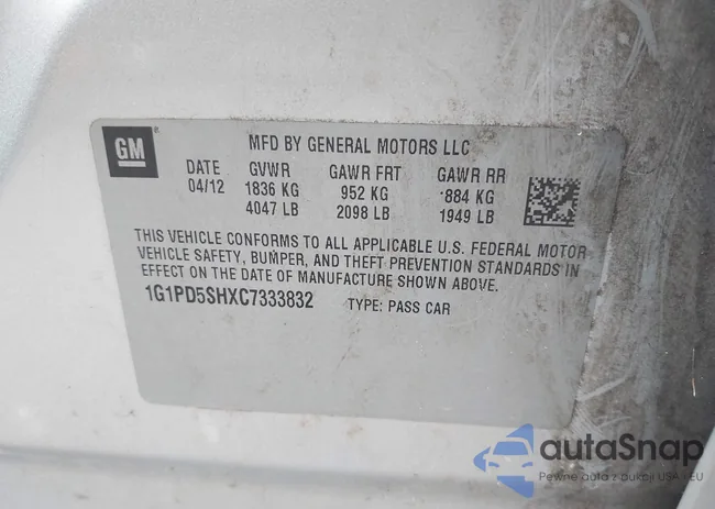 1G1PD5SHXC7333832: 42692097