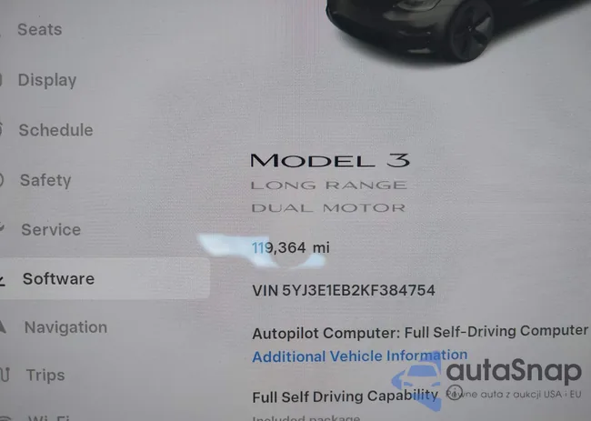 5YJ3E1EB2KF384754: 42693309