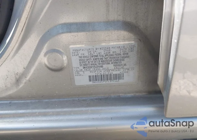 3N1CE2CP1FL374165: 42693337