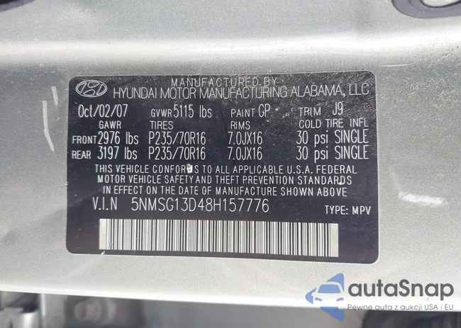 5NMSG13D48H157776: 42693365