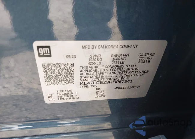 KL47LCE29RB067841: 42693505