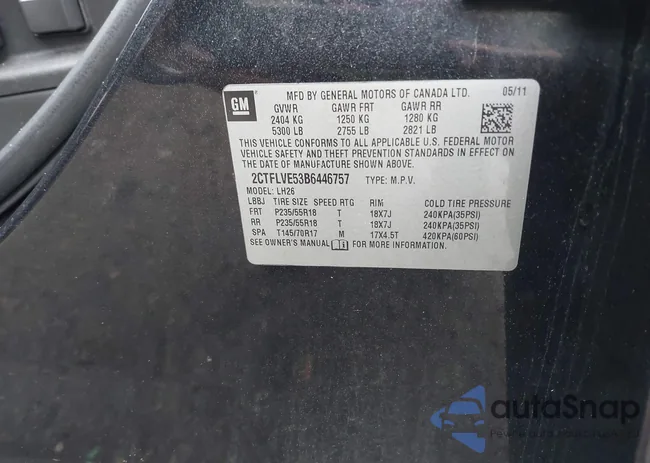 2CTFLVE53B6446757: 42693678