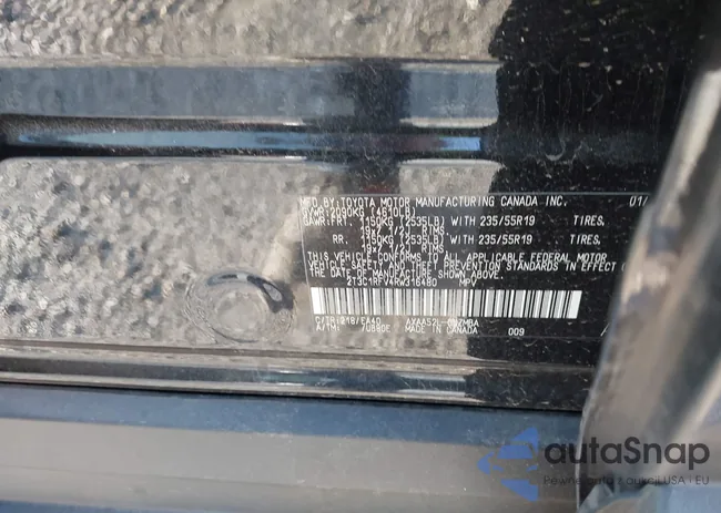 2T3C1RFV4RW316480: 42693853