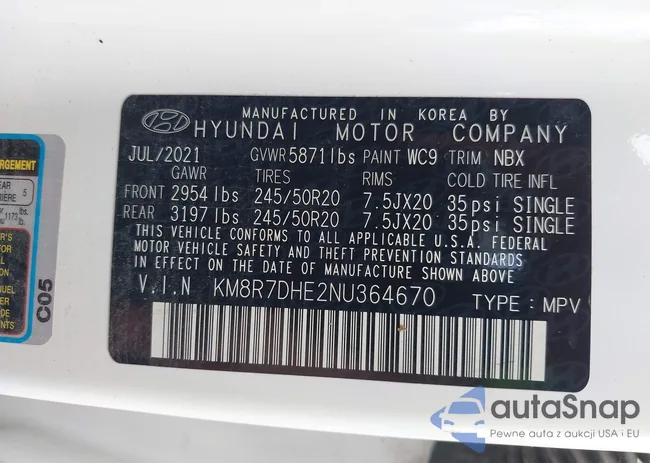 KM8R7DHE2NU364670: 42693114