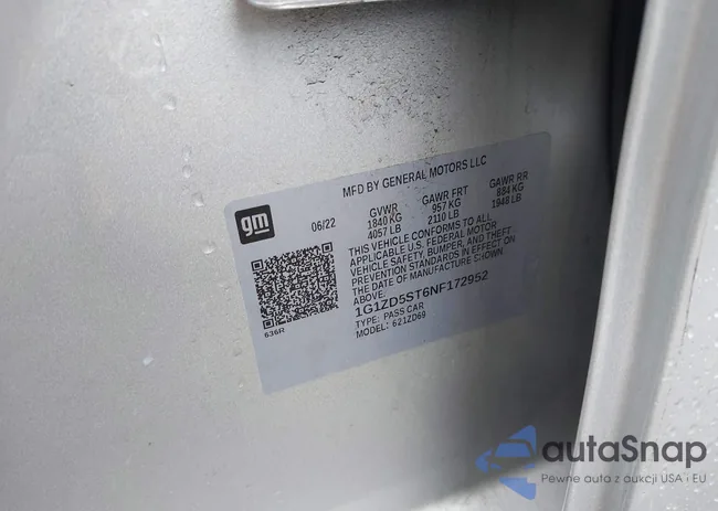 1G1ZD5ST6NF172952: 42693185