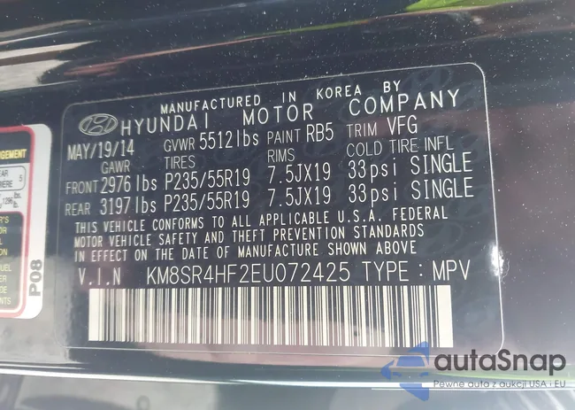 KM8SR4HF2EU072425: 42694331