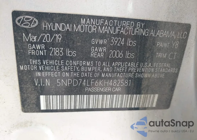 5NPD74LF6KH482581: 42694450