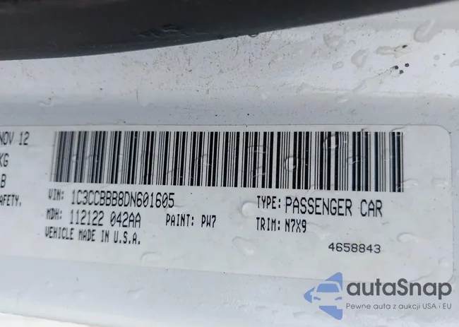 1C3CCBBB8DN601605: 42694507