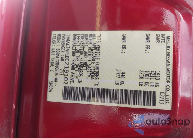 1N4AL3AP1DC219102: 42694615