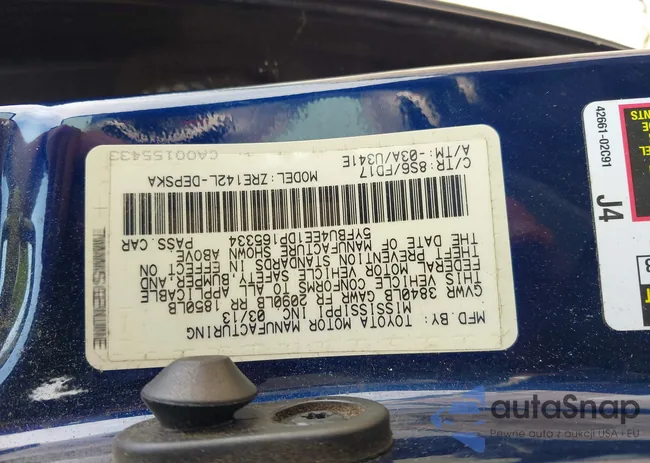 5YFBU4EE1DP165334: 42694725