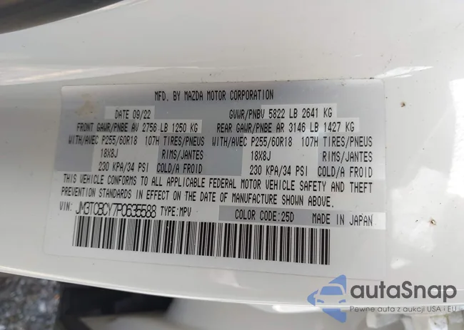 JM3TCBCY7P0635588: 42693879