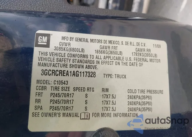 3GCRCREA1AG117328: 42693908